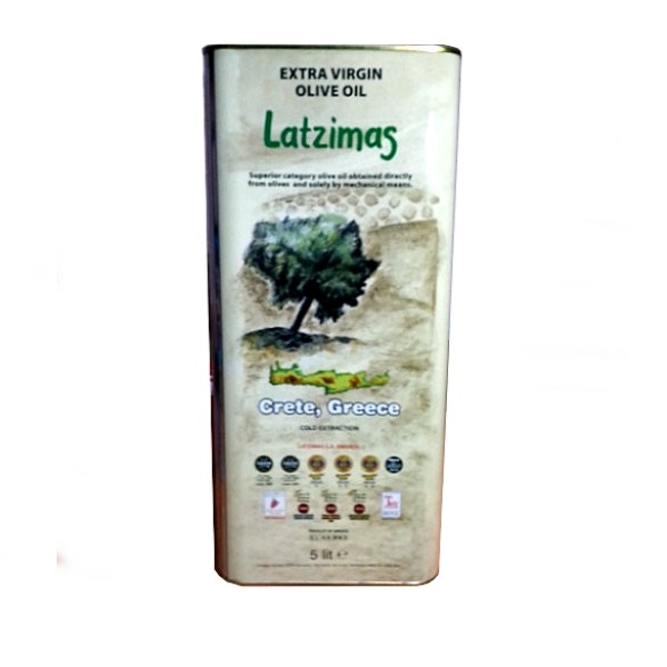 Latzimas natives Olivenöl extra vergin kalt gepresst 5 Liter